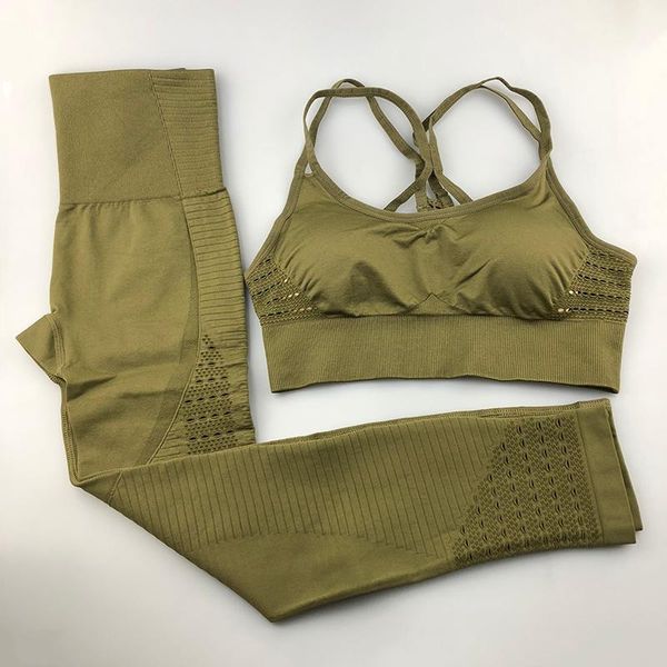 yoga outfits seamless set women fitness clothing sportswear woman gym leggings padded push-up strappy sports bra 2 pcs suits1, White;red
yoga outfits seamless set women fitness clothing sportswear woman gym leggings padded push-up strappy sports bra 2 pcs suits1, White;red