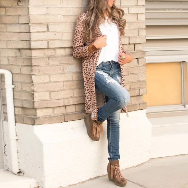 women's wool & blends 2021 winter fashion women long sleeves leopard print serpentine cardigan blouse easy z1071, Black
women's wool & blends 2021 winter fashion women long sleeves leopard print serpentine cardigan blouse easy z1071, Black