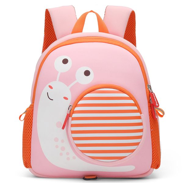cartoon pink snail backpacks for girls children fashion cute schoolbag kindergarten kids school bags neoprene mochila escolar y0125
cartoon pink snail backpacks for girls children fashion cute schoolbag kindergarten kids school bags neoprene mochila escolar y0125