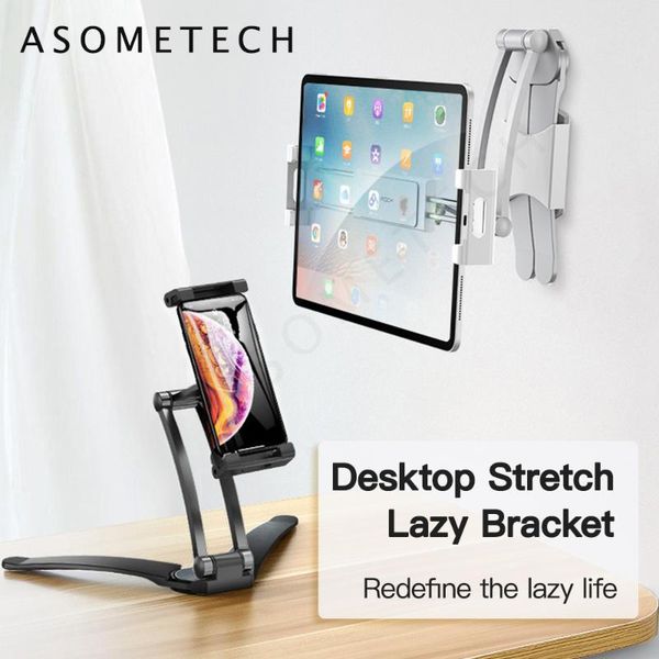 mobile phone tablet holder adjustable desklifting bracket wall mount stand fit for 5-10.5 inch width tablet phones pads
mobile phone tablet holder adjustable desklifting bracket wall mount stand fit for 5-10.5 inch width tablet phones pads