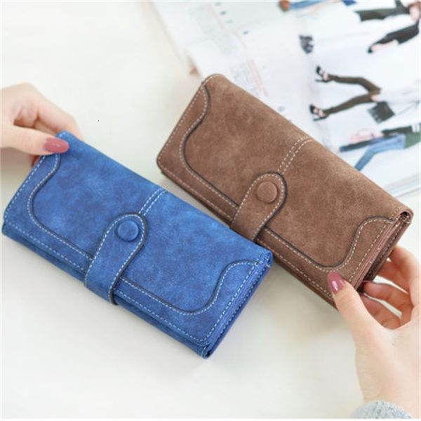 many departments faux suede long wallet women matte leather lady purse female wallets card holder clutch carteras, Red;black
many departments faux suede long wallet women matte leather lady purse female wallets card holder clutch carteras, Red;black