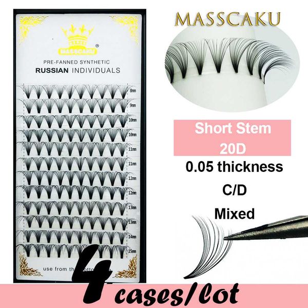 4 cases/lot masscaku eyelash extensions 20d premade volume eyelashes false eyelashes 0.05mm c d curl soft and natural faux mink
4 cases/lot masscaku eyelash extensions 20d premade volume eyelashes false eyelashes 0.05mm c d curl soft and natural faux mink