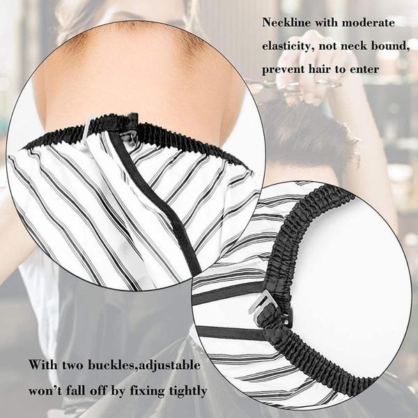 3pcs black white striped cape adjustable neckline waterproof shawl hairdressing haircut dyeing hair barbershop sal sqcbwx
3pcs black white striped cape adjustable neckline waterproof shawl hairdressing haircut dyeing hair barbershop sal sqcbwx