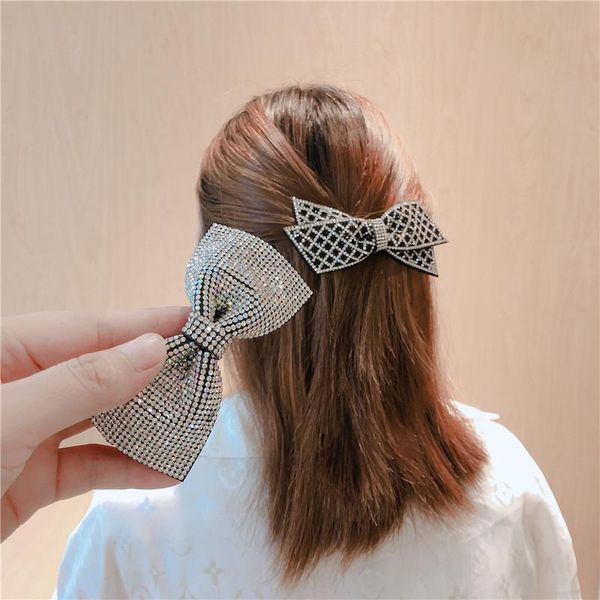new fashion crystal rhinestone bow hair clips spring clip hairpin headpieces luxulry jewelry bridal hair accessories for women, Golden;silver
new fashion crystal rhinestone bow hair clips spring clip hairpin headpieces luxulry jewelry bridal hair accessories for women, Golden;silver