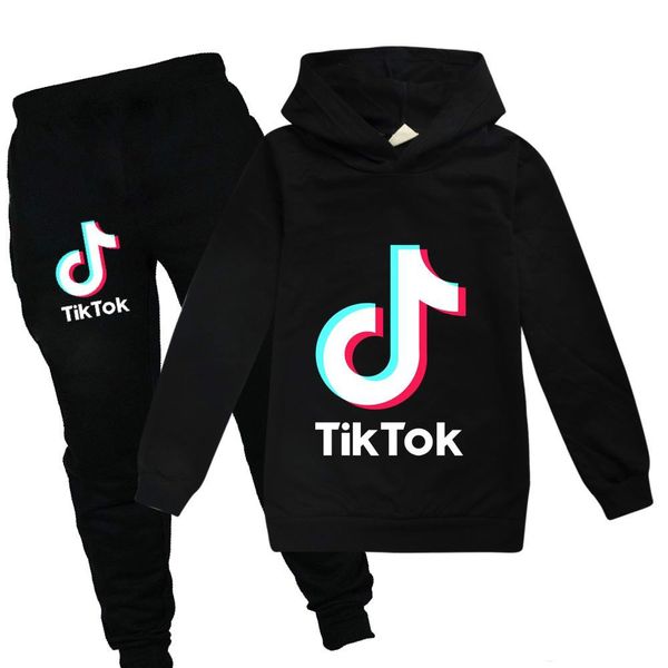 tiktok kids set long sleeve hoodie trousers cotton blend multicolor optional kids clothes kids sweatshirt boy / girl clothing 2pcs/set, Black
tiktok kids set long sleeve hoodie trousers cotton blend multicolor optional kids clothes kids sweatshirt boy / girl clothing 2pcs/set, Black