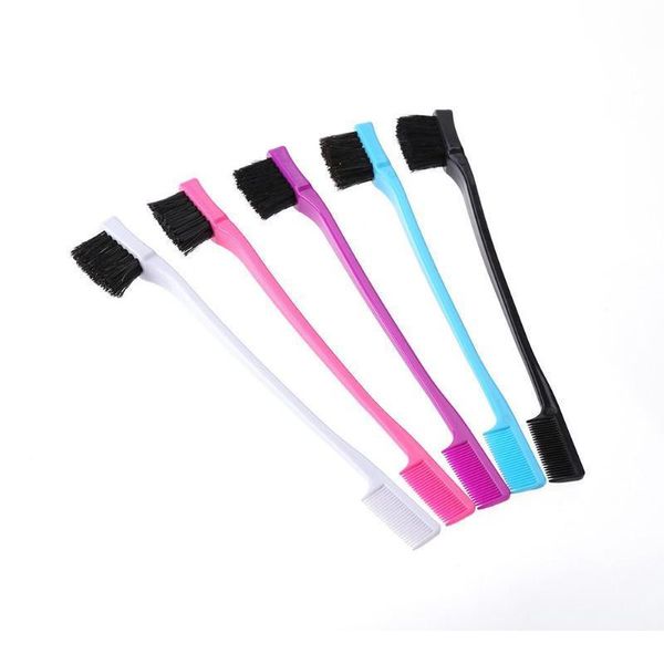 1/3pcs double sided hair edge brushes comb hair styling hairdressing salon hair comb brushes rand jllnkq, Silver 
1/3pcs double sided hair edge brushes comb hair styling hairdressing salon hair comb brushes rand jllnkq, Silver
