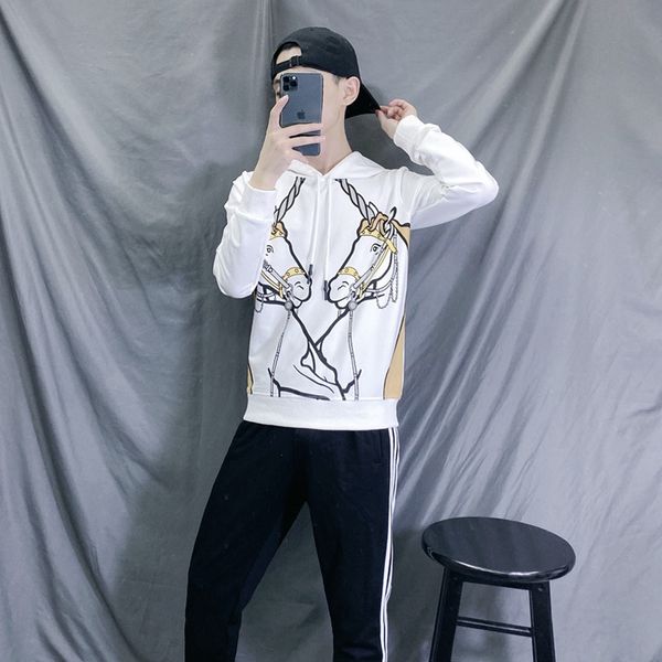 spring autumn spirit, boy, clothes, men's clothing, tide brand, students' red voice, tiktok, long sleeves, and velvet, Black
spring autumn spirit, boy, clothes, men's clothing, tide brand, students' red voice, tiktok, long sleeves, and velvet, Black