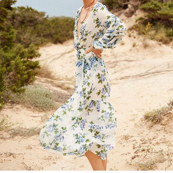 women dress spring / summer 2020 new dress stylish casual loose v-neck blue print1, Black;gray
women dress spring / summer 2020 new dress stylish casual loose v-neck blue print1, Black;gray