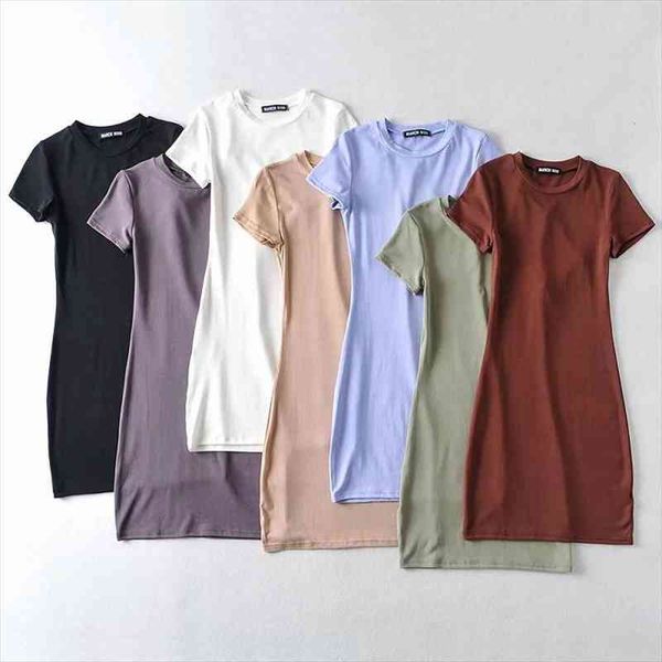 pure color fashion womens basic o neck slim casual mini dress for bag hip short sleeve dress women clothing trendy, Black;gray
pure color fashion womens basic o neck slim casual mini dress for bag hip short sleeve dress women clothing trendy, Black;gray