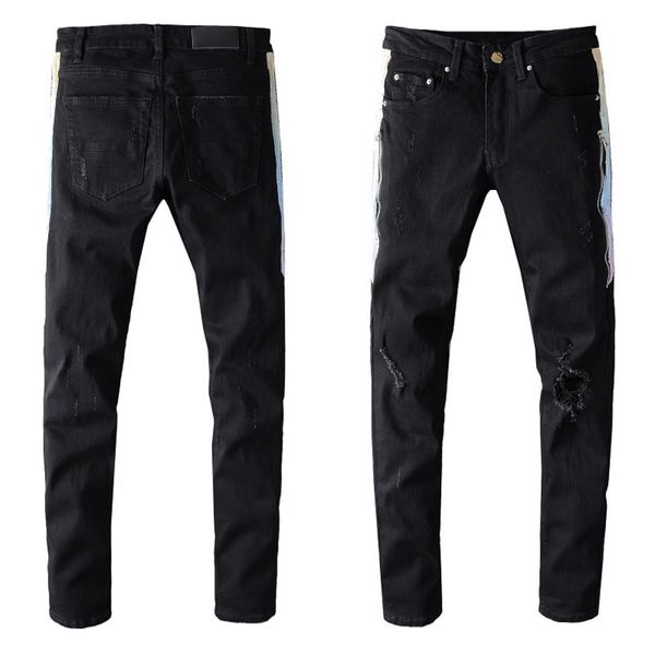 new mens designer heavy industry wear out coated jeans ripped blue black vintage style hole fashion mens holes jeans slim motorcycle
new mens designer heavy industry wear out coated jeans ripped blue black vintage style hole fashion mens holes jeans slim motorcycle
