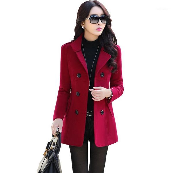 2019 winter clothes short wool coats women woolen jackets fashion double-breasted cardigan jacke elegant 7 colors to choose from1, Black
2019 winter clothes short wool coats women woolen jackets fashion double-breasted cardigan jacke elegant 7 colors to choose from1, Black