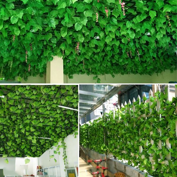 2.4m artificial ivy green leaf garland plants vine fake foliage flowers home decor plastic artificial flower rattan string wmtzct comb2010
2.4m artificial ivy green leaf garland plants vine fake foliage flowers home decor plastic artificial flower rattan string wmtzct comb2010