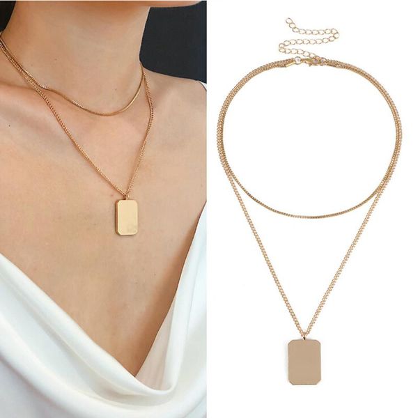 fashion women multilayer charm pendant choker necklace boho long chain necklace jewelry sale, Silver
fashion women multilayer charm pendant choker necklace boho long chain necklace jewelry sale, Silver