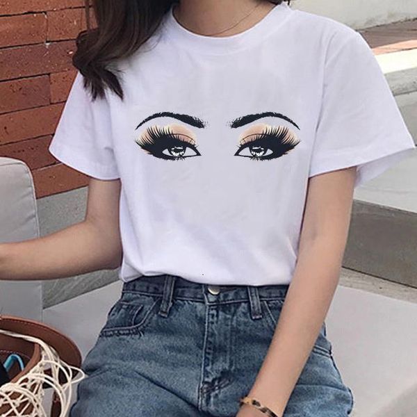 summer new style fashion harajuku style women tee shirts face eyebrows lip printing cotton ladies o-neck t-shirt, White
summer new style fashion harajuku style women tee shirts face eyebrows lip printing cotton ladies o-neck t-shirt, White
