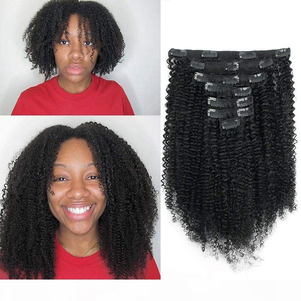 double wefted afro curly clip in hair extensions for african american black women human hair clip in hair extensions natural black, Black;brown
double wefted afro curly clip in hair extensions for african american black women human hair clip in hair extensions natural black, Black;brown