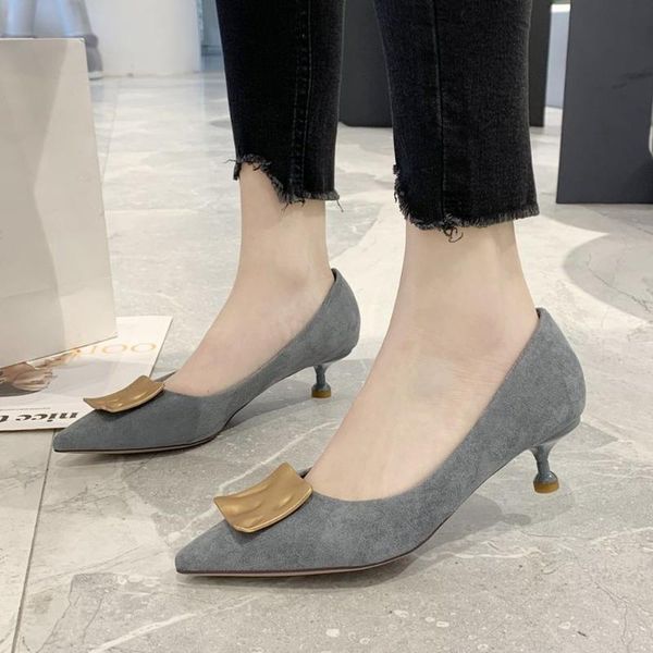 dress shoes single women pumps 2021 spring fashion ladies high heels net red heeled pointed commute professional women's, Black
dress shoes single women pumps 2021 spring fashion ladies high heels net red heeled pointed commute professional women's, Black