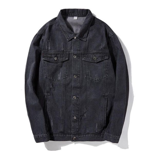 men's jackets autumn fashion men vintage loose denim jacket casual basic jean coat cowboy outerwear male 6xl, Black;brown
men's jackets autumn fashion men vintage loose denim jacket casual basic jean coat cowboy outerwear male 6xl, Black;brown
