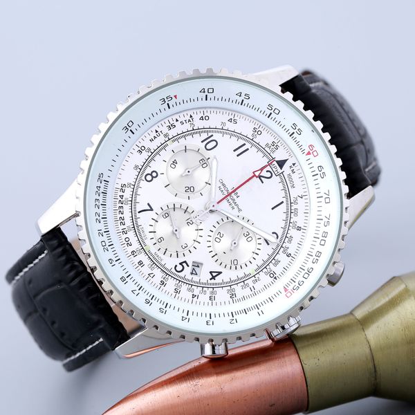 2020 new breit wristwatch all dial work table mens quartz watch orologio uomo the fashion leisure watches calendar function, Slivery;brown
2020 new breit wristwatch all dial work table mens quartz watch orologio uomo the fashion leisure watches calendar function, Slivery;brown
