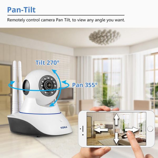 kerui wireless 720p 1mp hd wifi ip camera webcam home security camera surveillance cctv indoor yoosee app pan tilt ir cut
kerui wireless 720p 1mp hd wifi ip camera webcam home security camera surveillance cctv indoor yoosee app pan tilt ir cut