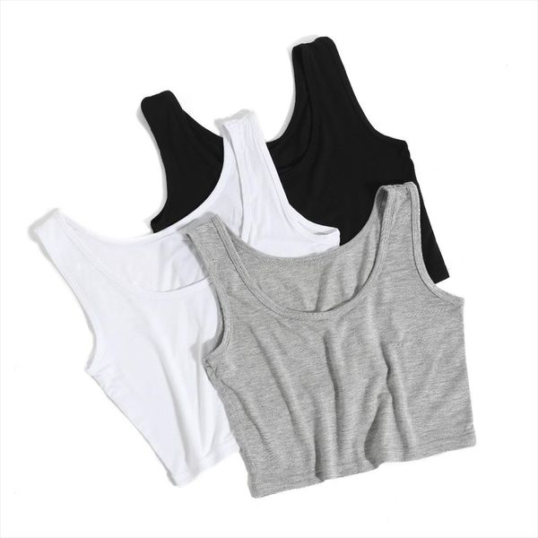1шт девушки short crop top 8 цветов лето стиль рукавов u croptops фитнес tank tops femme vest tube nice top, White
1шт девушки short crop top 8 цветов лето стиль рукавов u croptops фитнес tank tops femme vest tube nice top, White