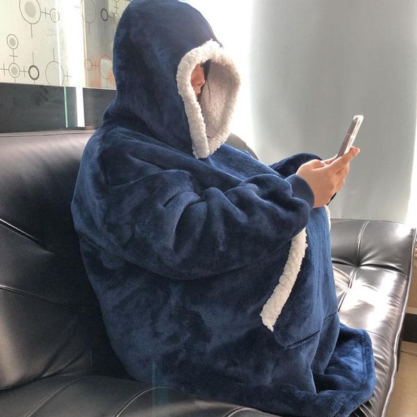 blanket hoodie women blanket with sleeves fleece hooded coats female winter oversized sweatshirt casual pocket outerwear, Black
blanket hoodie women blanket with sleeves fleece hooded coats female winter oversized sweatshirt casual pocket outerwear, Black