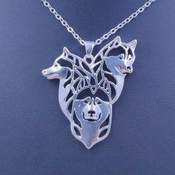 2020 husky necklace dog animal pendant gold silver plated jewelry for women male female girls ladies kids boys friendship n001
2020 husky necklace dog animal pendant gold silver plated jewelry for women male female girls ladies kids boys friendship n001