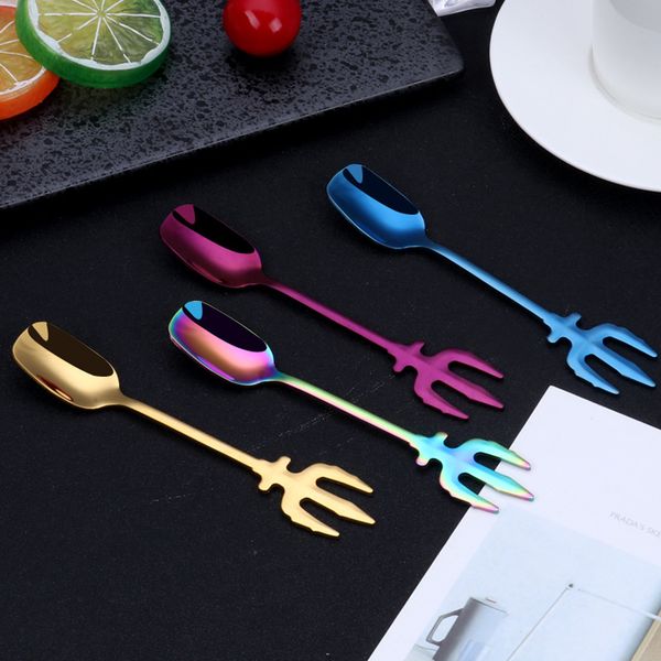 stainless steel trident coffee spoon titanium plating fruit fork stir articles spoons new arrives with various colors 3 8fy j1
stainless steel trident coffee spoon titanium plating fruit fork stir articles spoons new arrives with various colors 3 8fy j1