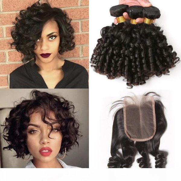 8a brazilian bouncy curl human hair bundles with closure,spiral curl hair weave 3 bunbles with 4*4 lace closure no shedding natural black
8a brazilian bouncy curl human hair bundles with closure,spiral curl hair weave 3 bunbles with 4*4 lace closure no shedding natural black