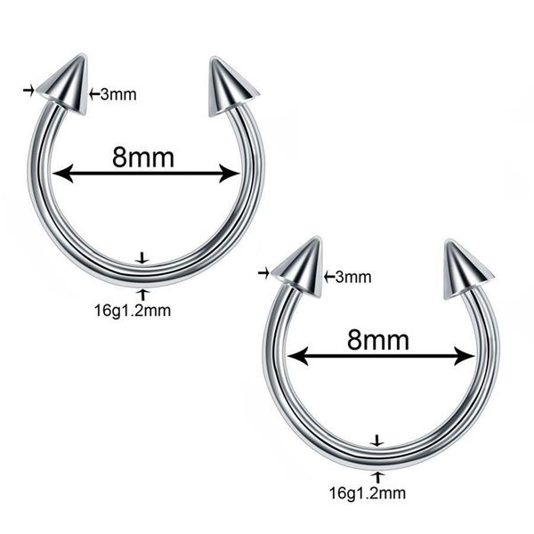 2 шт. стальные сегментные кольца пирсинг ухо trangus cartliage piercings orelha helix libret labret языка пирсинг носовой ушной перегородки, Silver
2 шт. стальные сегментные кольца пирсинг ухо trangus cartliage piercings orelha helix libret labret языка пирсинг носовой ушной перегородки, Silver