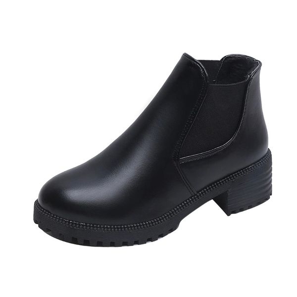 new fashion women boots round head thick warm bottom pu leather waterproof woman boots ankle botas mujer zapatos size 35-43 #ry2f, Black
new fashion women boots round head thick warm bottom pu leather waterproof woman boots ankle botas mujer zapatos size 35-43 #ry2f, Black