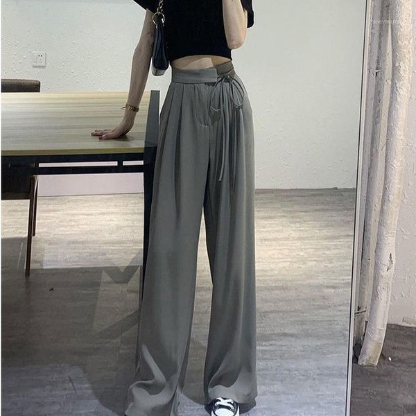 women's pants & capris wide leg women basic spring summer thin high waist straight loose strappy casual trousers minimalist bf style su, Black;white
women's pants & capris wide leg women basic spring summer thin high waist straight loose strappy casual trousers minimalist bf style su, Black;white