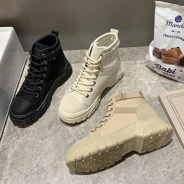 women's autumn winter boots female platform boots comfortable snow walking for girl lace-up canvas, Black
women's autumn winter boots female platform boots comfortable snow walking for girl lace-up canvas, Black