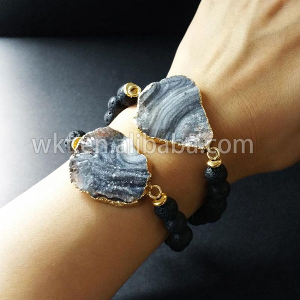 wt-b222 stylish black lava vesuvianite flexible beads bracelet fashion jewelry bracelet for women
wt-b222 stylish black lava vesuvianite flexible beads bracelet fashion jewelry bracelet for women