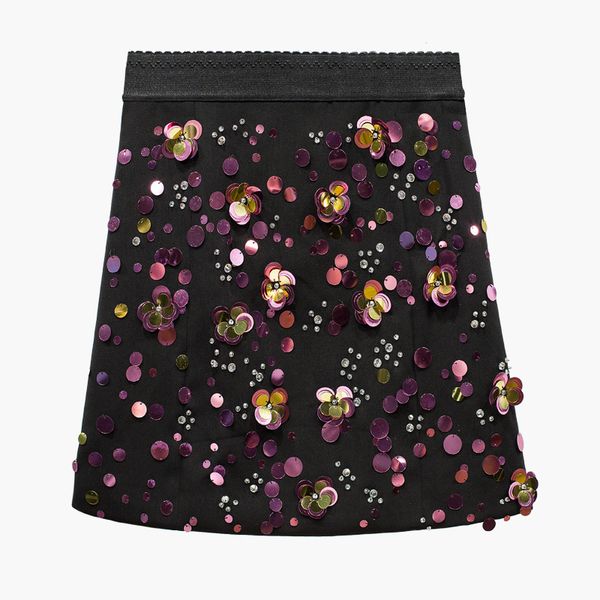 2020 heavy sequins new three-dimensional wave bustle flower skirt high waist p8018 0o04, Black
2020 heavy sequins new three-dimensional wave bustle flower skirt high waist p8018 0o04, Black