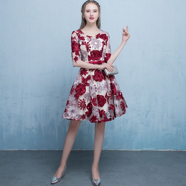 Robe de soiree New arrival O-Neck A-Line lace up slim vestido de festa prom dresses party dresses Custom made evening, Picture color
Robe de soiree New arrival O-Neck A-Line lace up slim vestido de festa prom dresses party dresses Custom made evening, Picture color