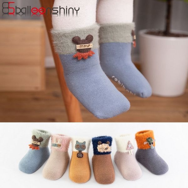 balleenshiny new cartoon kids socks winter warm infant baby floor socks for girls boys velvet stitching terry doll socks y201009, Pink;yellow
balleenshiny new cartoon kids socks winter warm infant baby floor socks for girls boys velvet stitching terry doll socks y201009, Pink;yellow