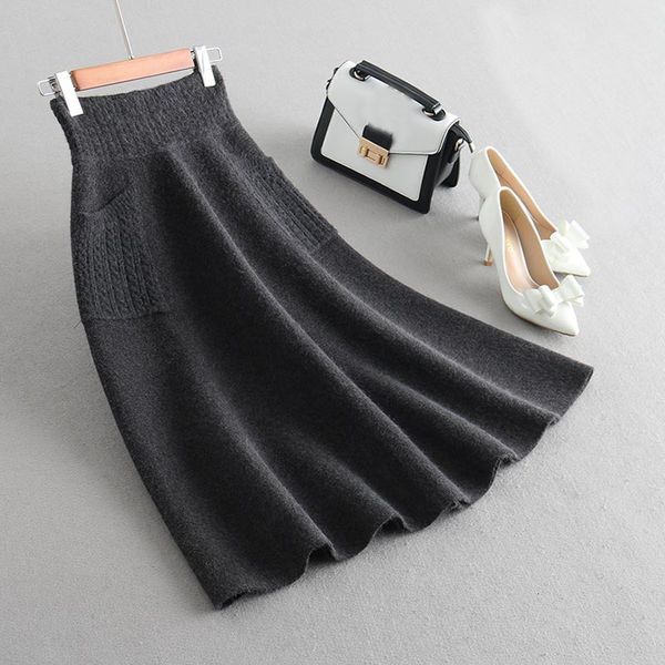 2021 new sherhure high waist winter wool knitting long skirts jupe femme saia vintage women black skirt with pocket ut5j
2021 new sherhure high waist winter wool knitting long skirts jupe femme saia vintage women black skirt with pocket ut5j