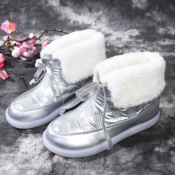 leisure outdoor warm thicken snow boots 2020 autumn/winter new round toe flat ankle boots women's cotton botas de mujer, Black
leisure outdoor warm thicken snow boots 2020 autumn/winter new round toe flat ankle boots women's cotton botas de mujer, Black