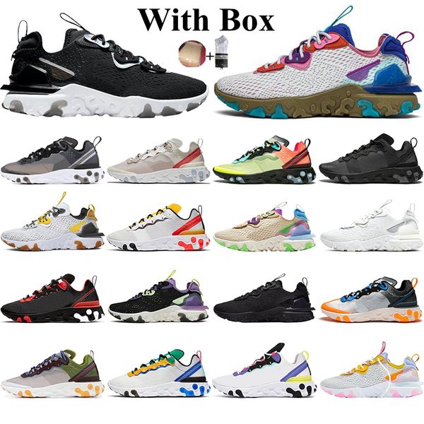 with box react element 87 55 men running shoes vast grey triple black white pastel hues outdoor women mens trainers sports sneakers, White;red
with box react element 87 55 men running shoes vast grey triple black white pastel hues outdoor women mens trainers sports sneakers, White;red