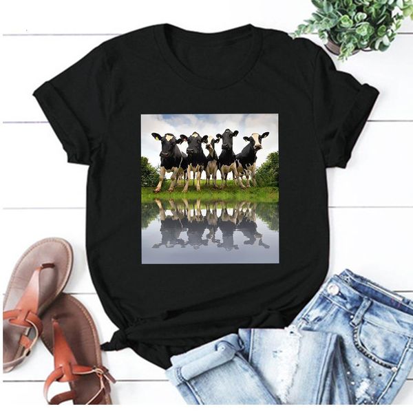 fashion t-shirt cow koe knuffelen print short sleeve casual love street trend harajuku tshirt, White
fashion t-shirt cow koe knuffelen print short sleeve casual love street trend harajuku tshirt, White