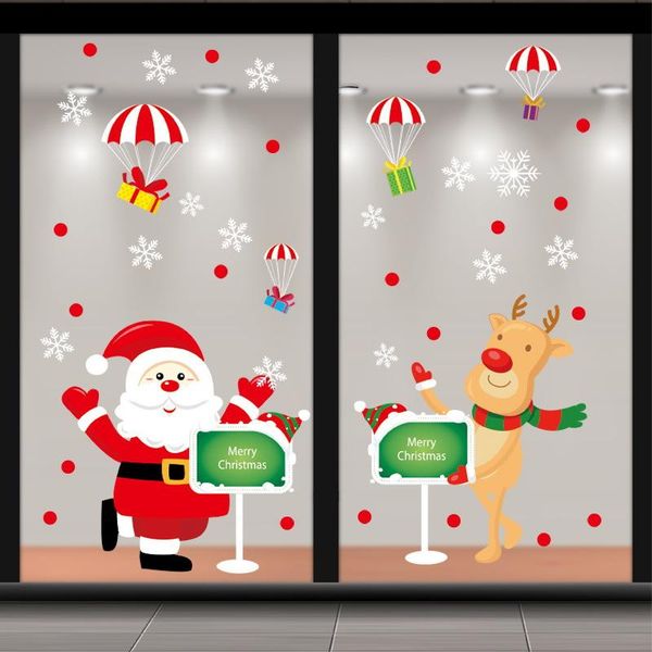 50x70cm christmas windows sticker merry christmas decorations for home 2020 ornament xmas party gifts new year
50x70cm christmas windows sticker merry christmas decorations for home 2020 ornament xmas party gifts new year