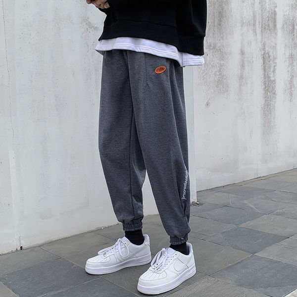 ins casual long men's korean fashion autumn winter versatile loose and thickened sports pants, Black
ins casual long men's korean fashion autumn winter versatile loose and thickened sports pants, Black