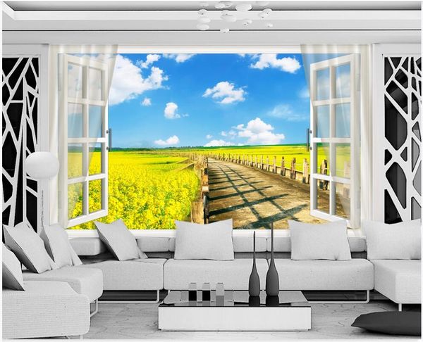 custom p mural wallpaper 3 d scenic trail outside the window field blue sky and white clouds decor living room wallpaper for walls 3d
custom p mural wallpaper 3 d scenic trail outside the window field blue sky and white clouds decor living room wallpaper for walls 3d