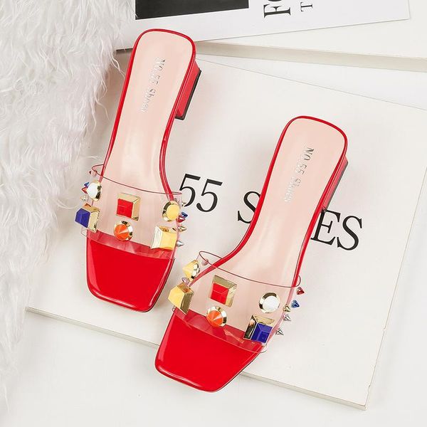 slippers 2021 most ladies transparent rhinestone woman low heels shoes female beach red color js20041, Black
slippers 2021 most ladies transparent rhinestone woman low heels shoes female beach red color js20041, Black