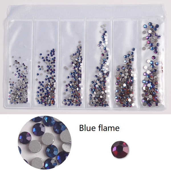 blue flame 1200pcs mix sizes non ix flatback strass glitter nail art rhinestones for 3d clothing nail art decorations
blue flame 1200pcs mix sizes non ix flatback strass glitter nail art rhinestones for 3d clothing nail art decorations