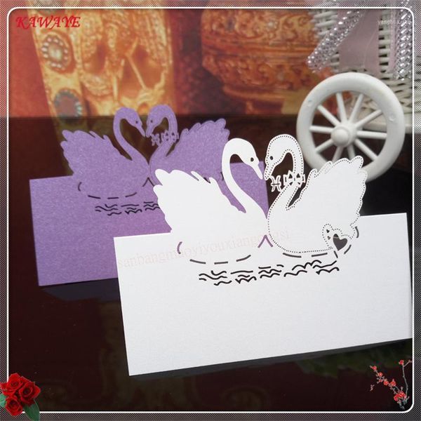 greeting cards 50pcs hollow out pearlescent paper swan table wedding seat card invitation letter name place 6zxx071
greeting cards 50pcs hollow out pearlescent paper swan table wedding seat card invitation letter name place 6zxx071