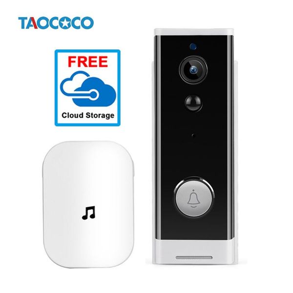 1080p hd smart doorbell camera wifi ip camera video intercom security battery door app remote control door bell
1080p hd smart doorbell camera wifi ip camera video intercom security battery door app remote control door bell