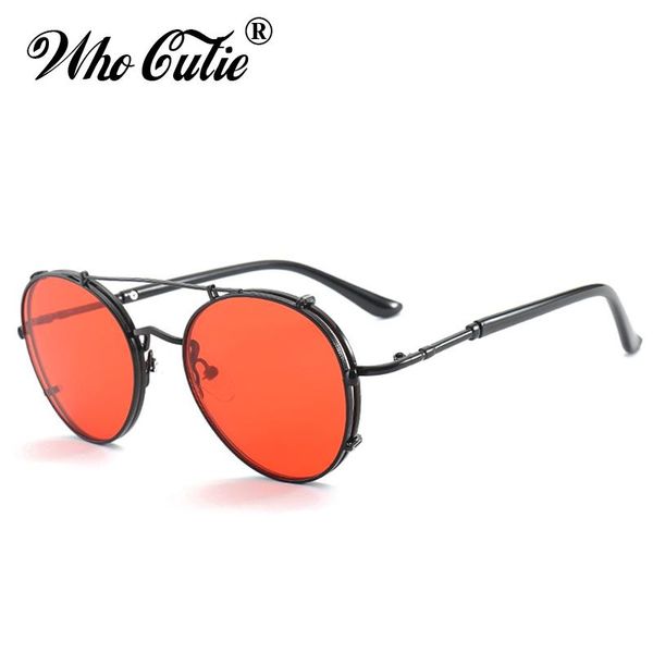 sunglasses who cutie 2021 red lens round steampunk men women metal frame circle clear retro punk sun glasses shades om376, White;black
sunglasses who cutie 2021 red lens round steampunk men women metal frame circle clear retro punk sun glasses shades om376, White;black