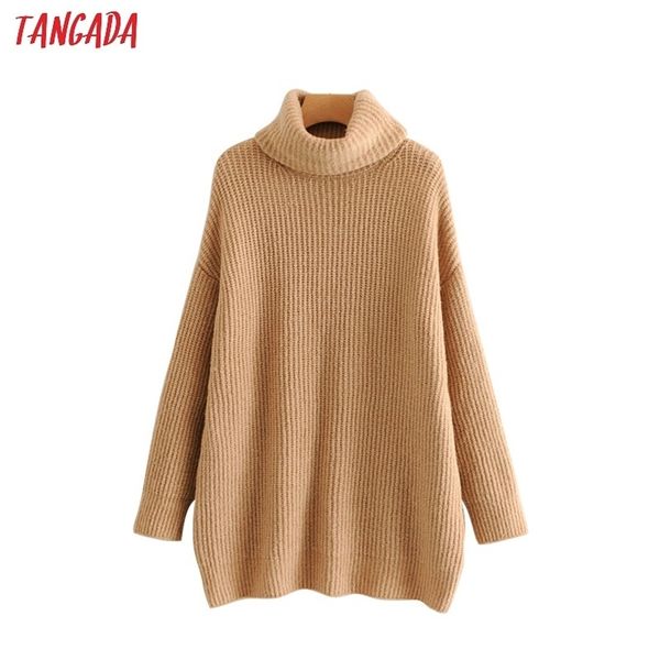 tangada women solid jumpers turtleneck sweaters oversize autumn winter long sweater coat batwing sleeve loose knitwear lj201112, White;black
tangada women solid jumpers turtleneck sweaters oversize autumn winter long sweater coat batwing sleeve loose knitwear lj201112, White;black