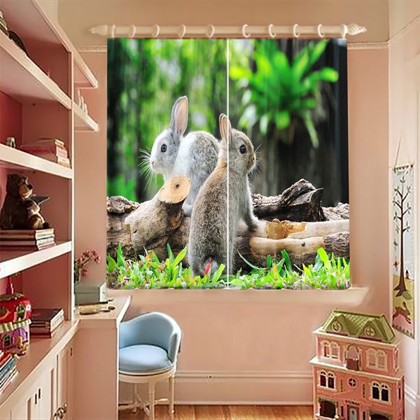 3d печати плотными шторами серый кролик животных pattern детская комната короткие шторы утолщенной ткань гардины для гостиной
3d печати плотными шторами серый кролик животных pattern детская комната короткие шторы утолщенной ткань гардины для гостиной